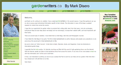 Desktop Screenshot of gardenwriters.ca